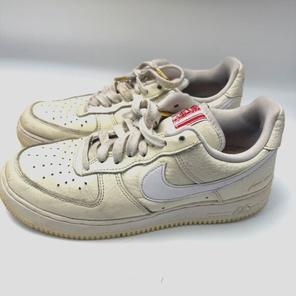 Nike Air Force 1 '07 Premium 'Popcorn' Mens 7.5 CW2919-100 Rare Streetwear